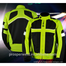 High Visibility Quality Motorcycle driving Reflective safety jacket clothing vest with EN20471 & CE standard